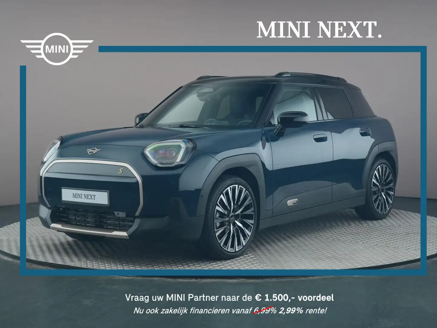 MINI Aceman SE Favoured M 54.2 kWh Bleu - 1