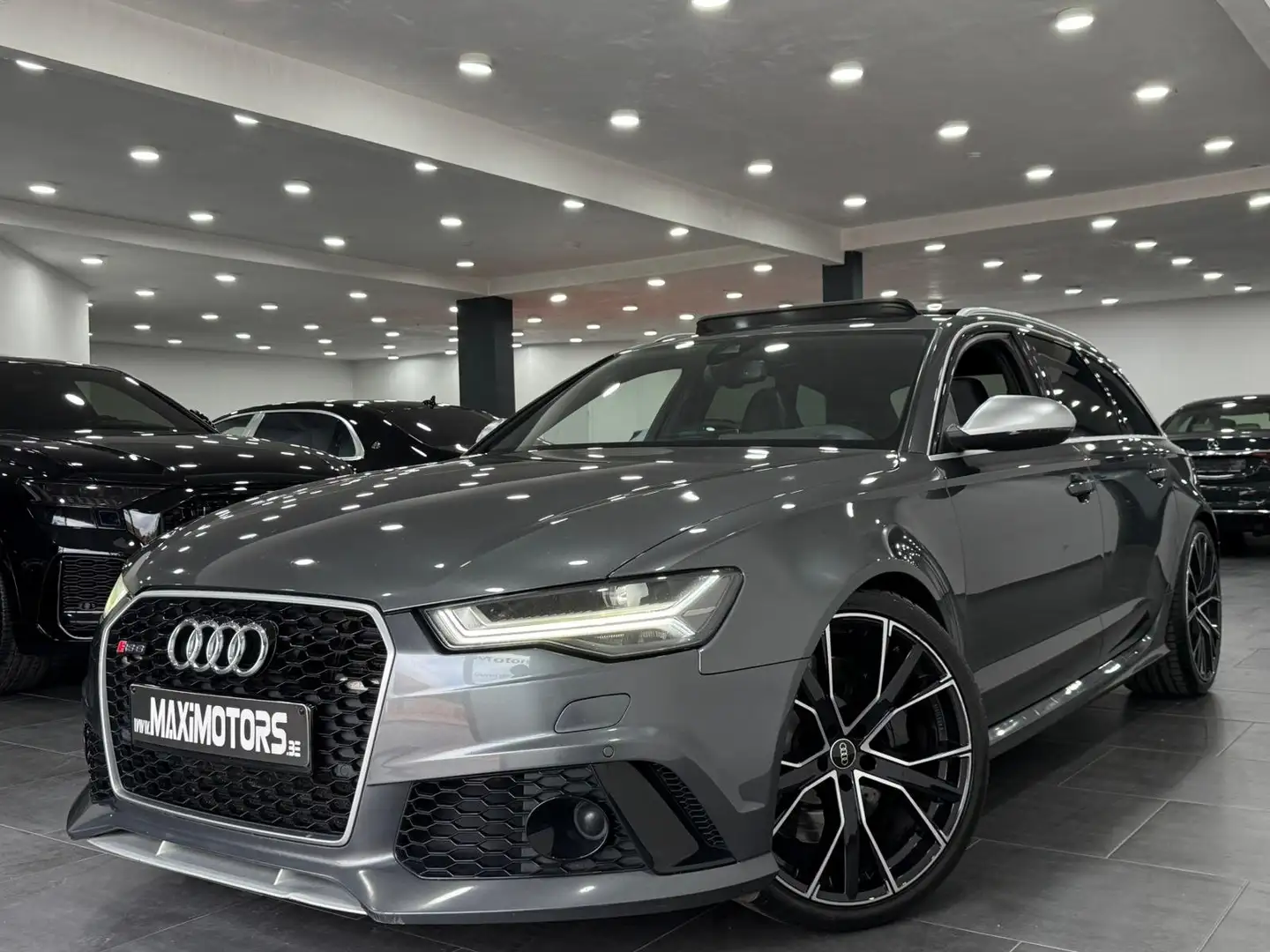 Audi RS6 4.0V8 TFSI Quattro UTLITAIRE/LICHTEVRACHT 21% VAT Grijs - 1