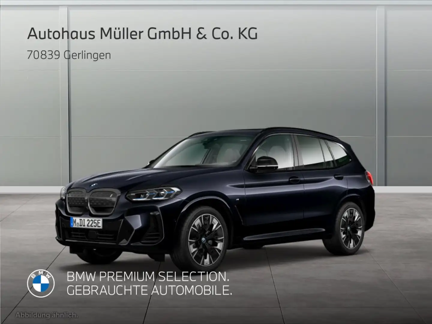 BMW iX3 M Sportpaket 360° HUD AHK H/K-Sound 1VB Schwarz - 1