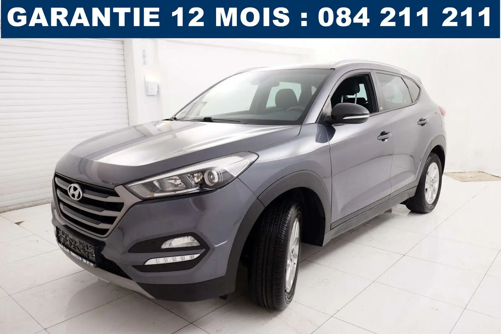 Hyundai TUCSON 1.6 GDi 2WD Premium GO # GPS, cruise,1ère main Gris - 2