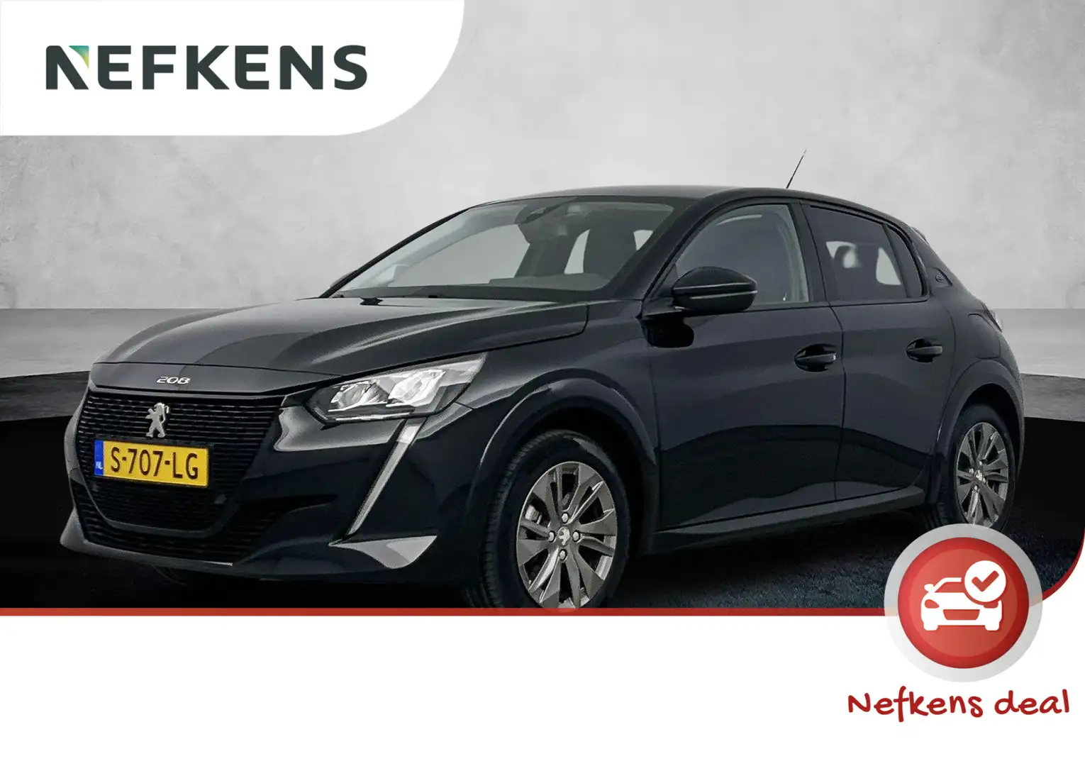Peugeot e-208 EV Allure 50 kWh | Lichtmetalen velgen | Climate c Zwart - 1