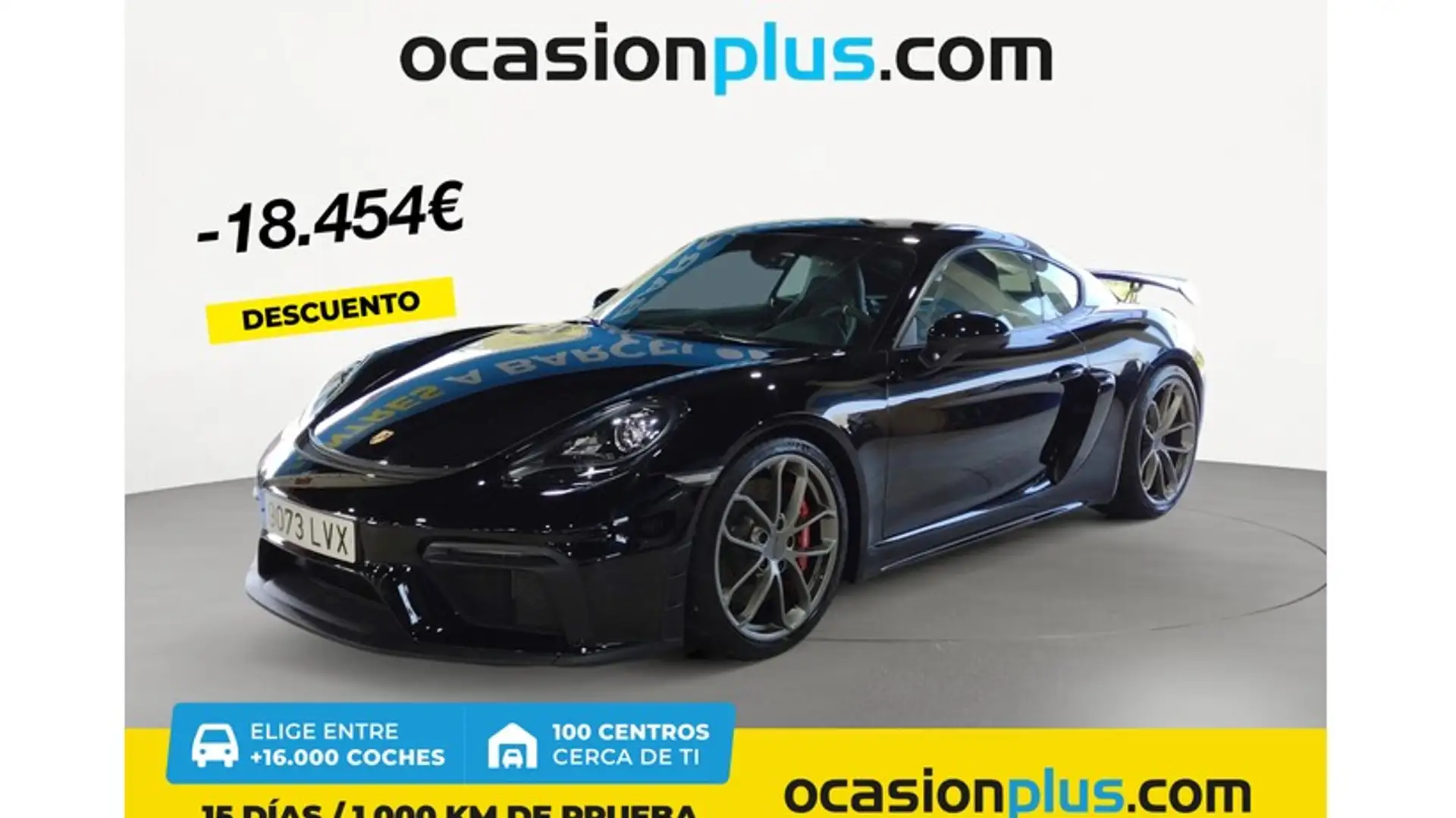 Porsche Cayman GT4 PDK Negro - 1