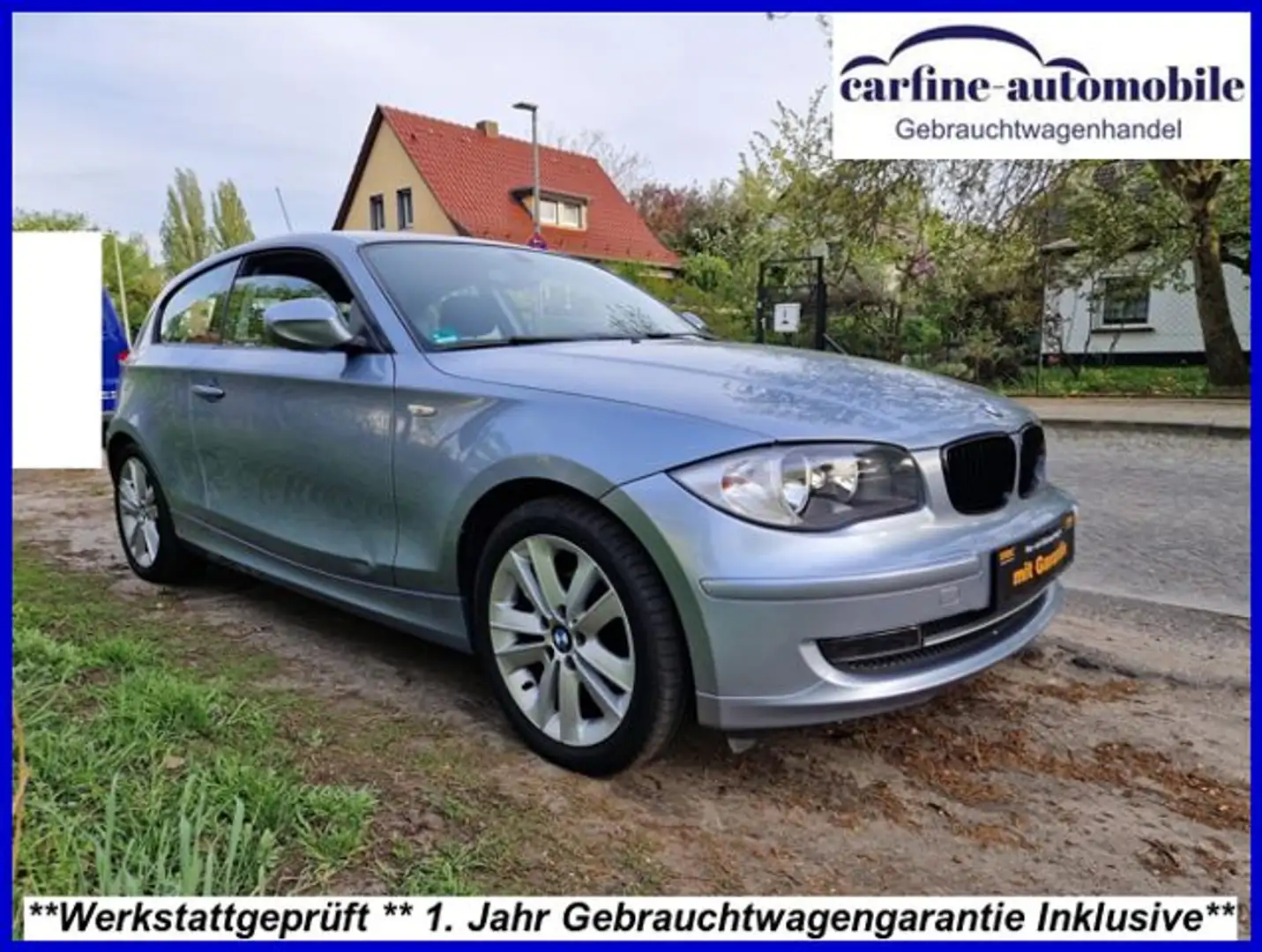 BMW 116 i 2.0 6-Gang 1.Hd. Scheckheft Klima PDC Alu Blauw - 2