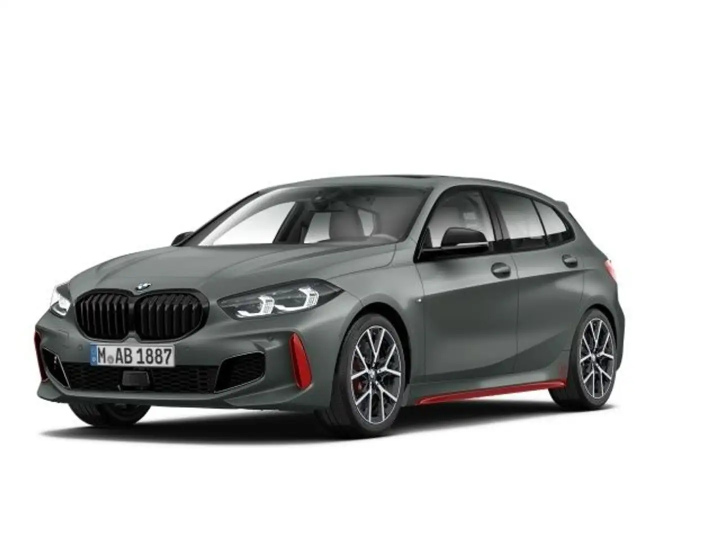 BMW 128 ti Navi Tempom.aktiv Panoramadach Bluetooth P Grau - 1