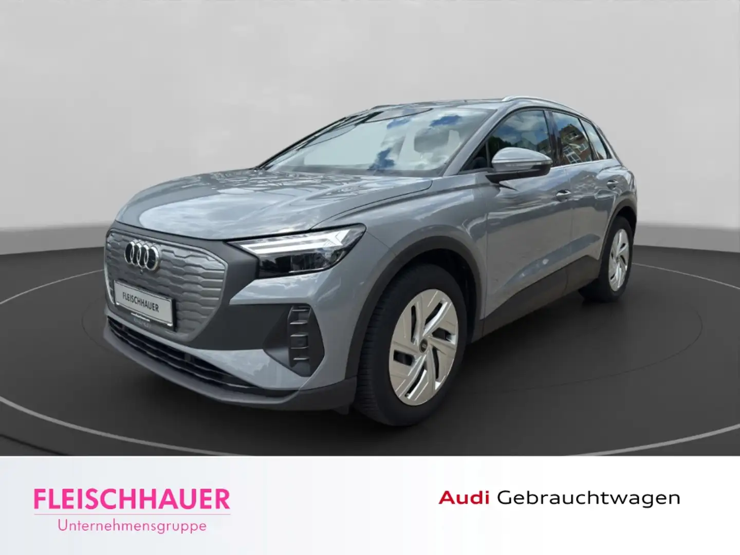 Audi Q4 e-tron 55 kWh Digitales Cockpit LED Klimaautom DAB SHZ Sp Grau - 1