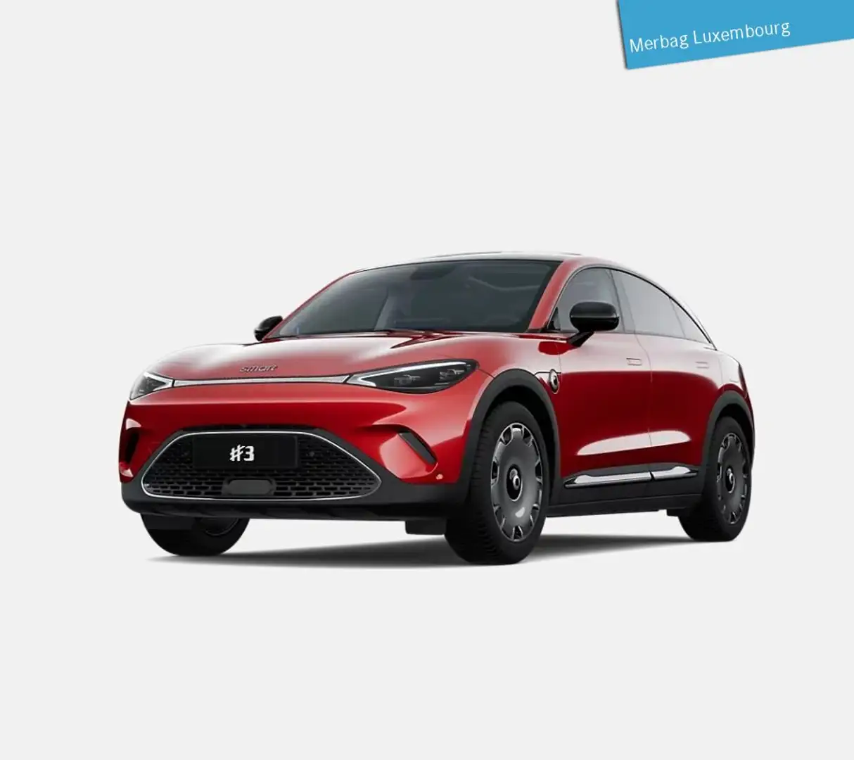 smart #3 #3 Premium (66kWh) (+3.000 Euro Klimabonus Luxembourg) Rouge - 2