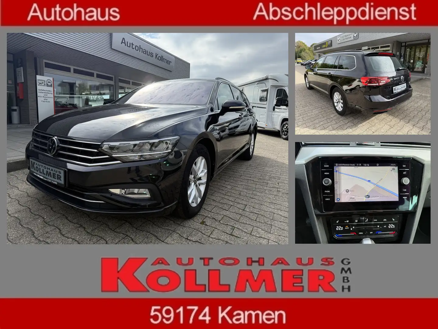 Volkswagen Passat Variant Business DSG*LED*Navi*AHK*RFK*ACC Noir - 1