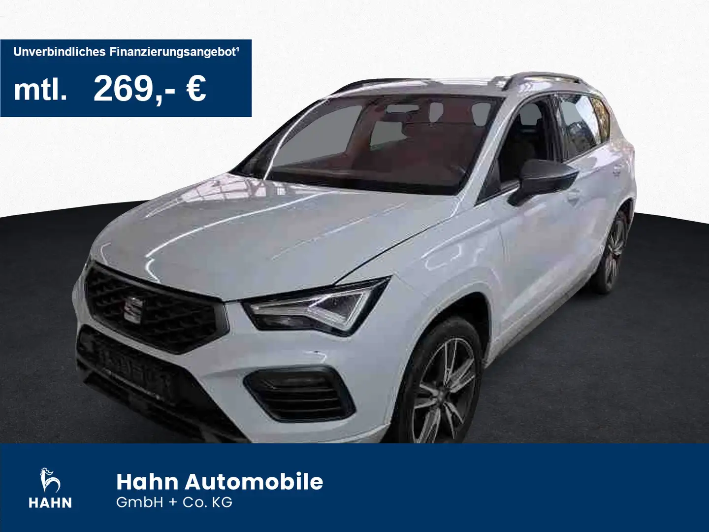 SEAT Ateca 1.5TSI FR LED Navi AHK CAM APP Sitzhzg GRA Weiß - 1
