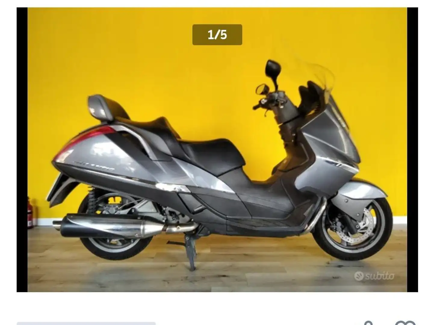 Aprilia Atlantic 500 Szary - 1