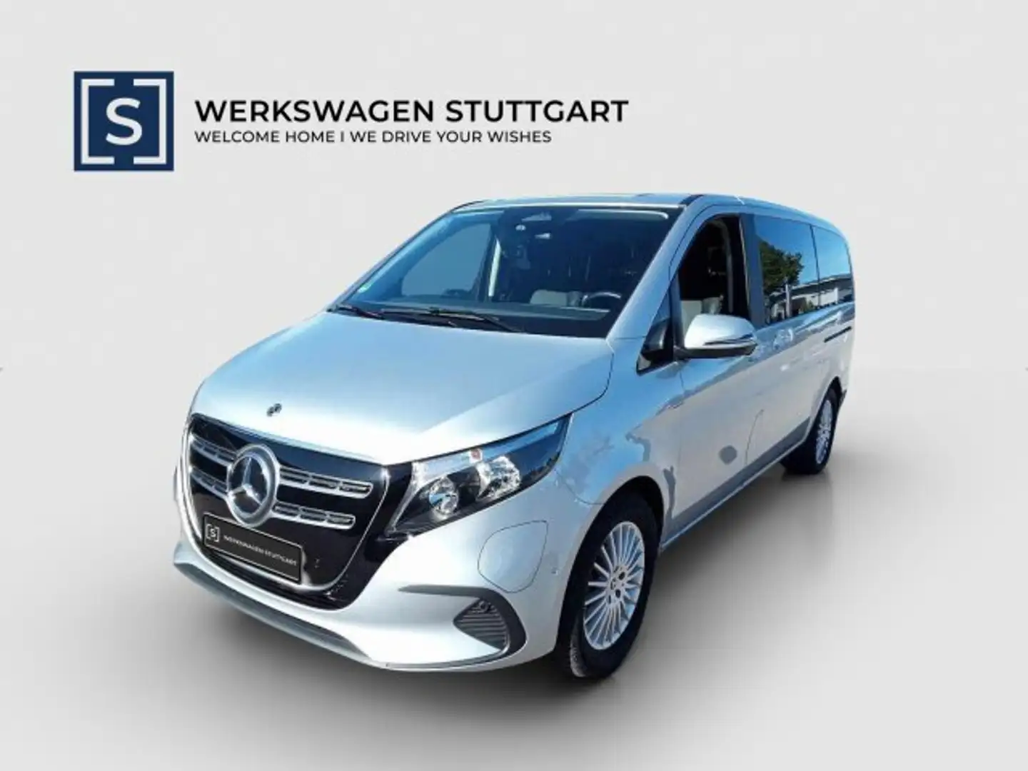 Mercedes-Benz EQV 300 EQV 300 Lang 8 SITZE LEDER WIDESCREEN DISTRONIC Argent - 1