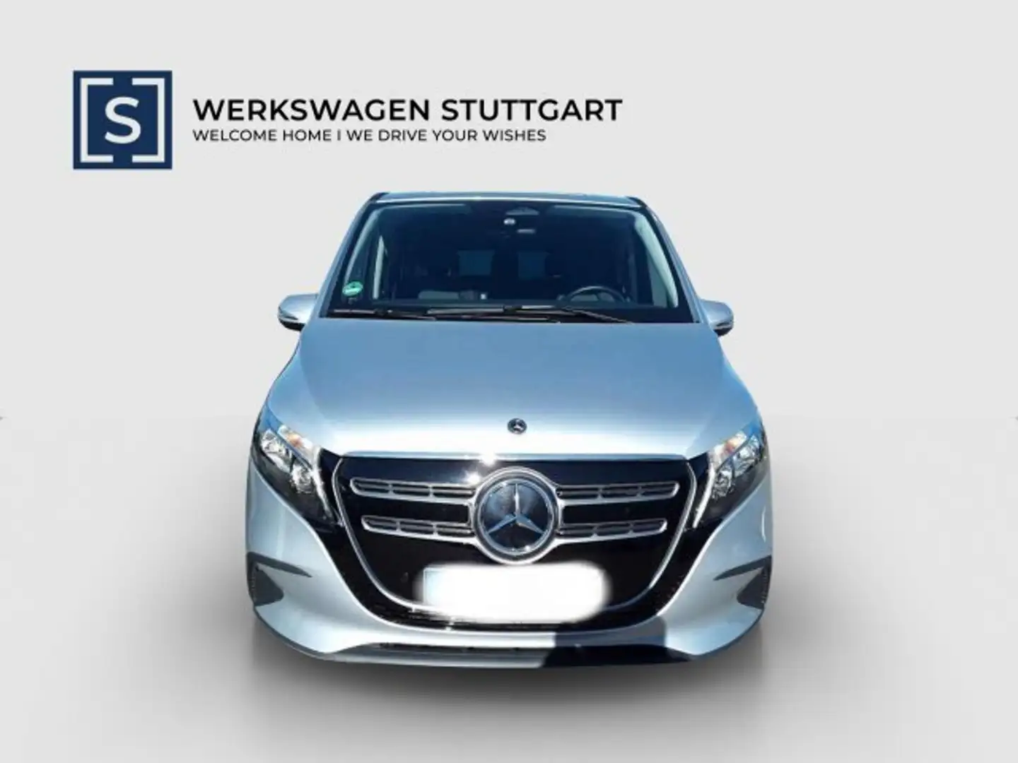 Mercedes-Benz EQV 300 EQV 300 Lang 8 SITZE LEDER WIDESCREEN DISTRONIC Argent - 2