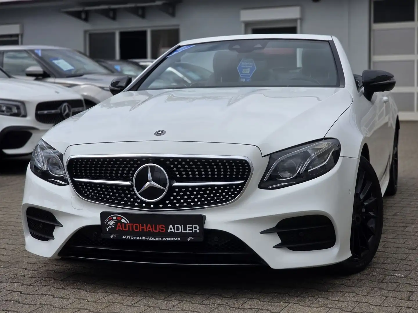 Mercedes-Benz E 450 E450 4MATIC CABRIO AMG-LINE*WIDE*360°LED*AIRSCAR Blanco - 2