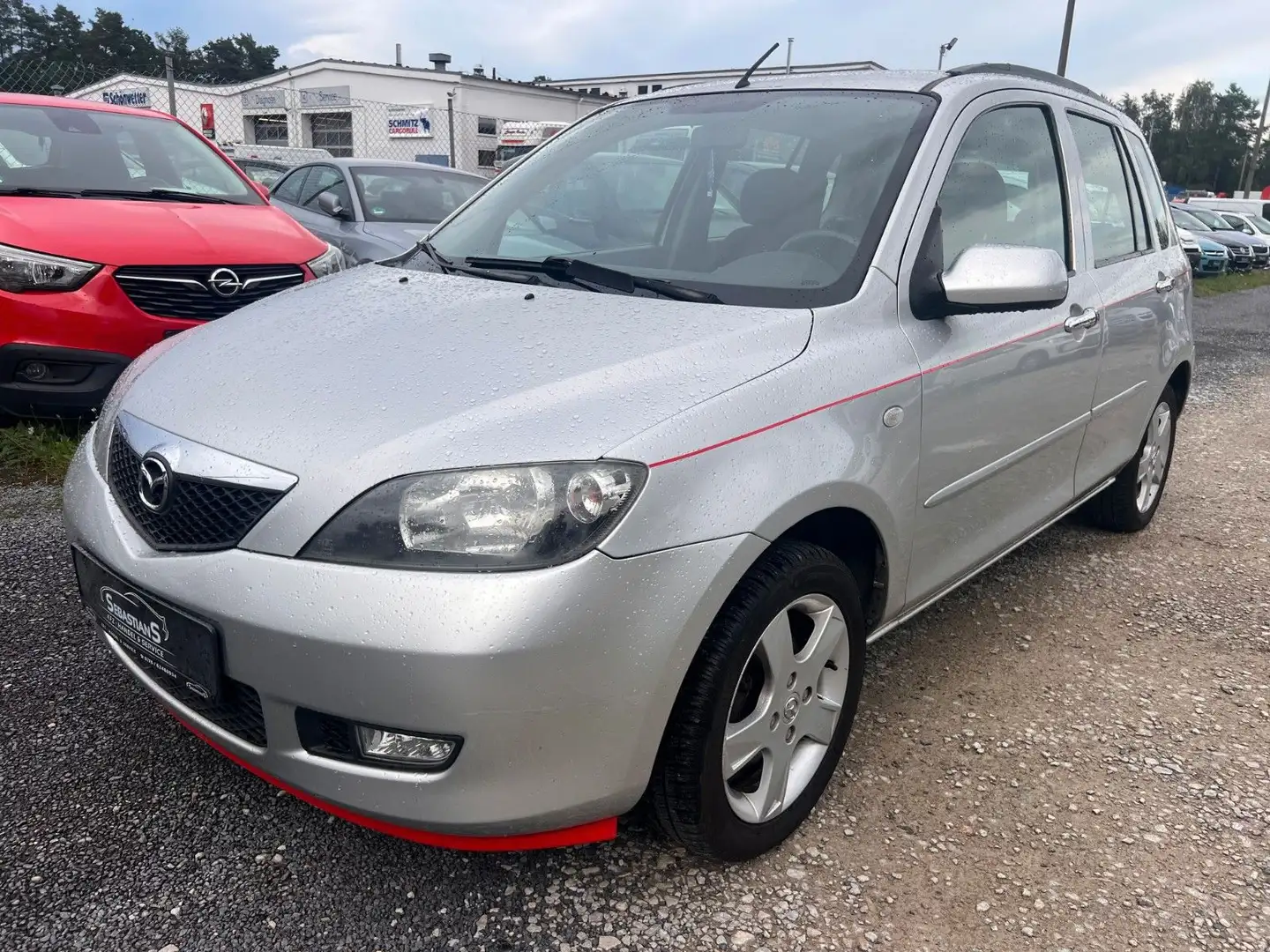 Mazda 2 1.4 16V Active Klima el.Fenster Tüv 05/27 Argent - 1