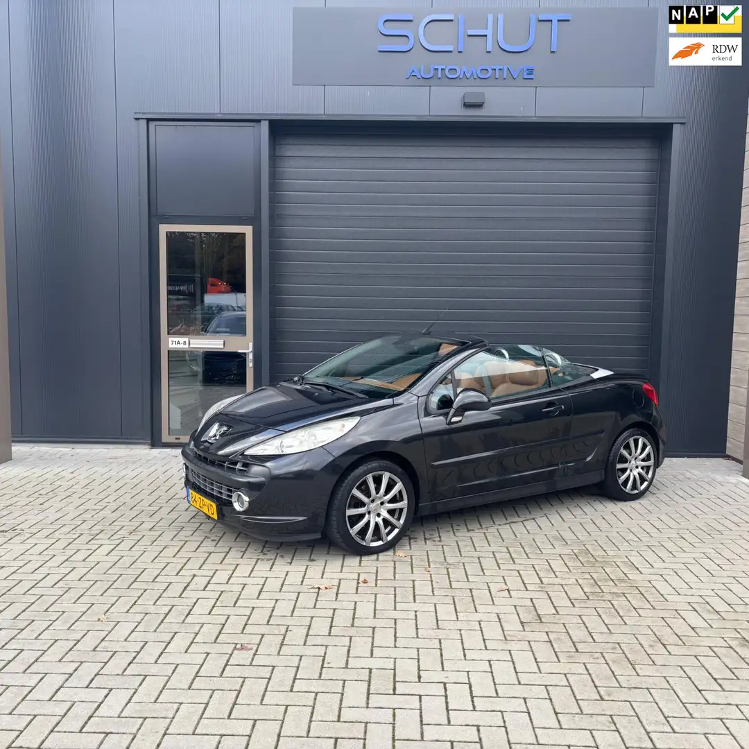 Peugeot 207 CC 1.6-16V T Féline CLIMA | LEDER | CRUISE CONTROL Zwart - 1