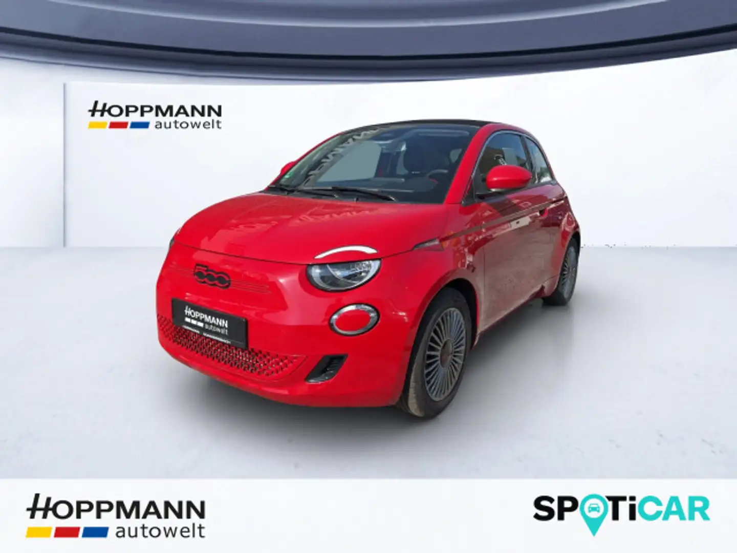 Fiat 500e Cabrio (RED) +Wallbox, Kamera Carplay Klima Rot - 1