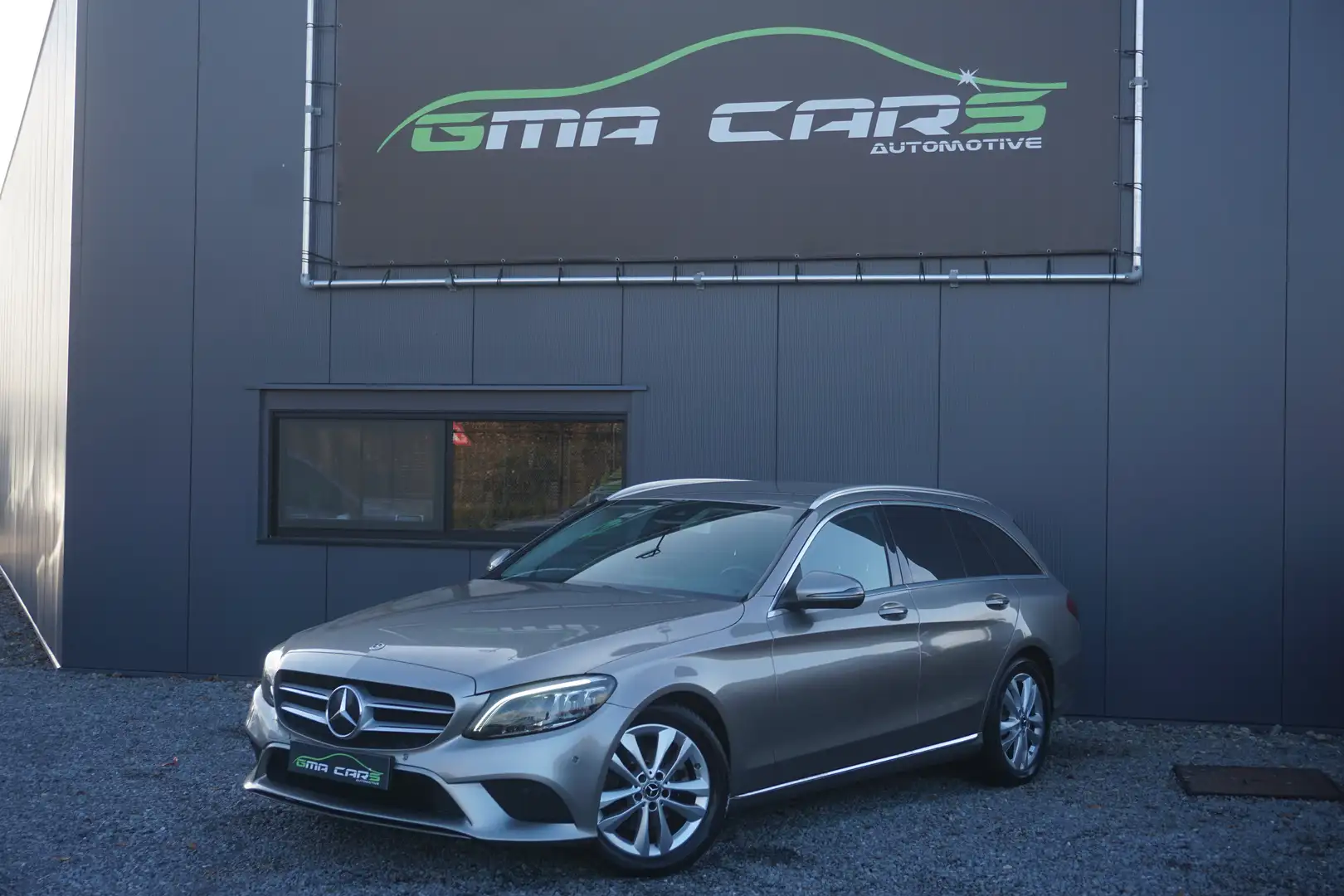 Mercedes-Benz C 220 d T 9G-TRONIC-Airco-Nav-Cam-H.Leder-PDC-Garantie Grau - 1
