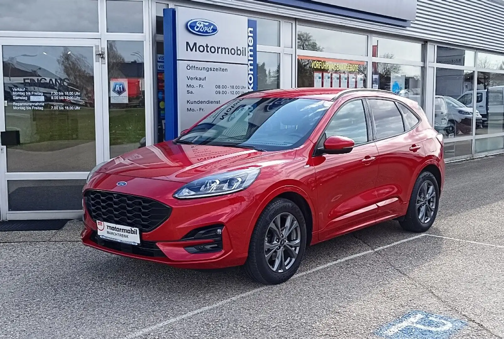 Ford Kuga 1,5 EcoBlue ST-Line Aut. Rot - 1