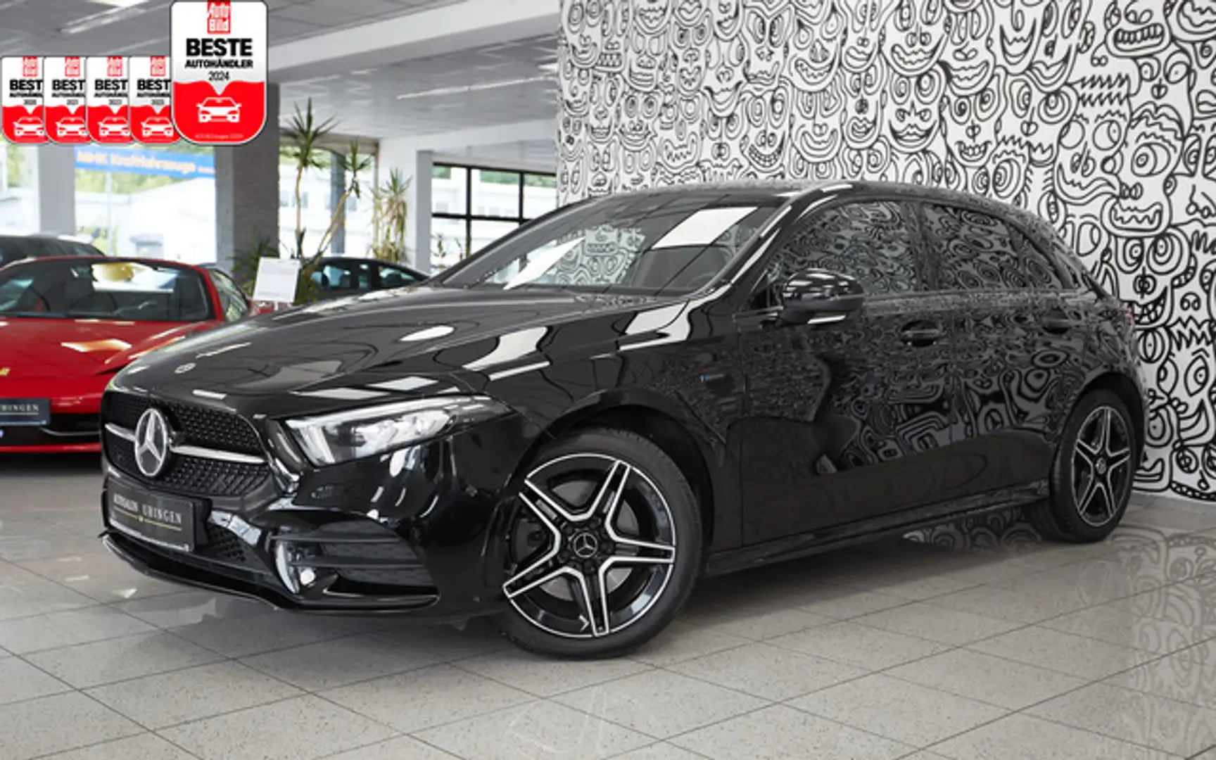 Mercedes-Benz A 250 e 3x AMG SPORT*EDITION 2020*MBUX*WIDE*VOLL crna - 1