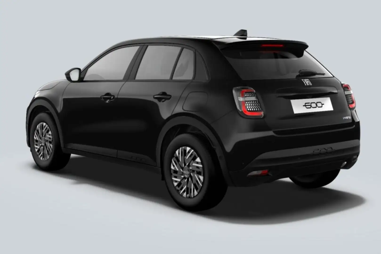 Fiat 600 MHEV 145 DCT Nav 2xPDC Kam Keyl SHZ LED CarP 10... Schwarz - 1