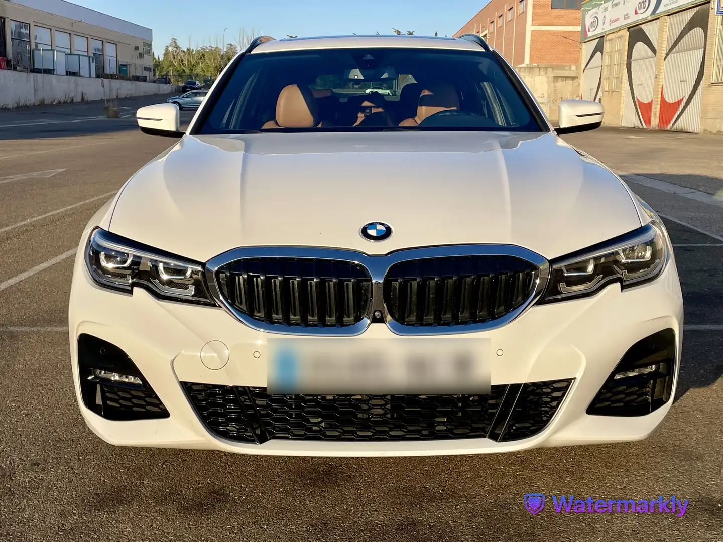 BMW 330 330dA xDrive Touring Blanco - 2