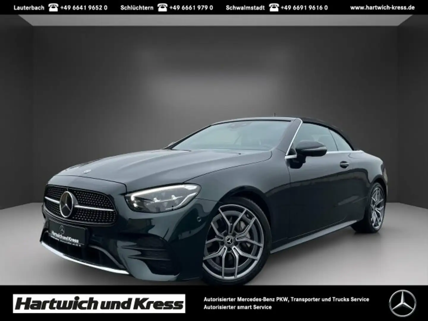 Mercedes-Benz E 300 E 300 Cabrio AMG Line+360°+Cabrio-Kom.+CarPlay Verde - 1