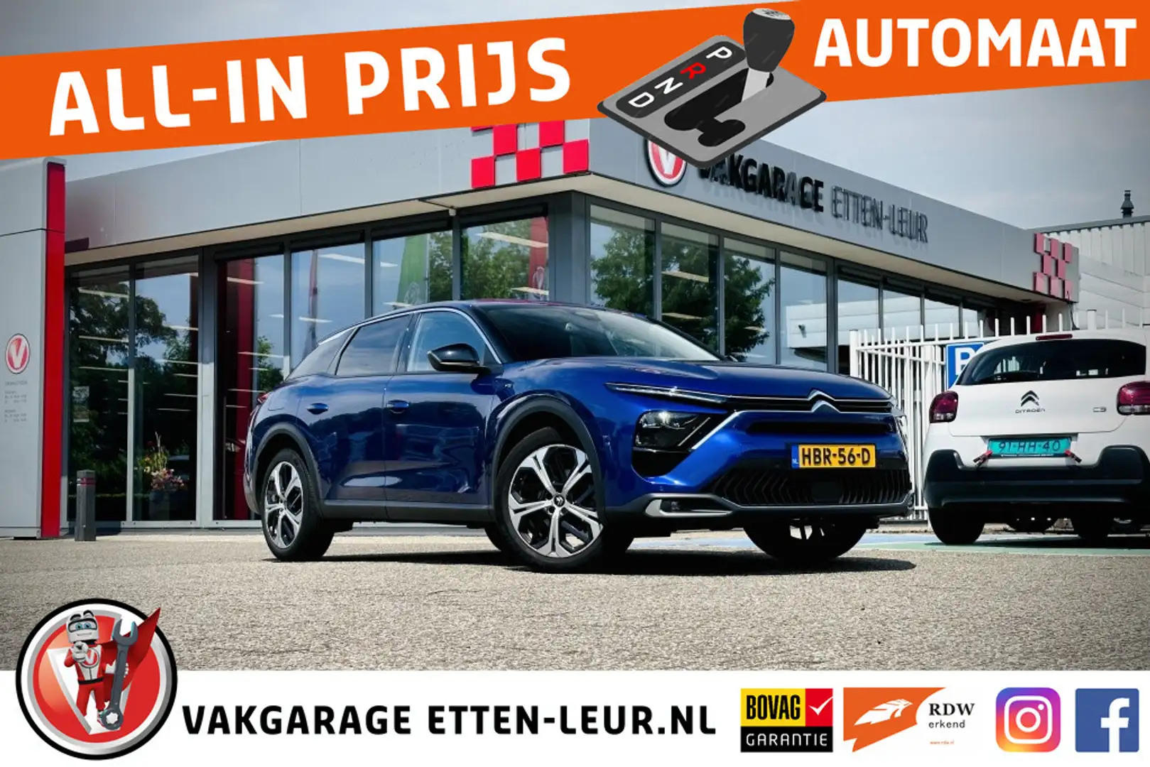 Citroen C5 X 1.2 130PK Business / CAMERA / CLIMA / APPLE + ANDR Bleu - 1