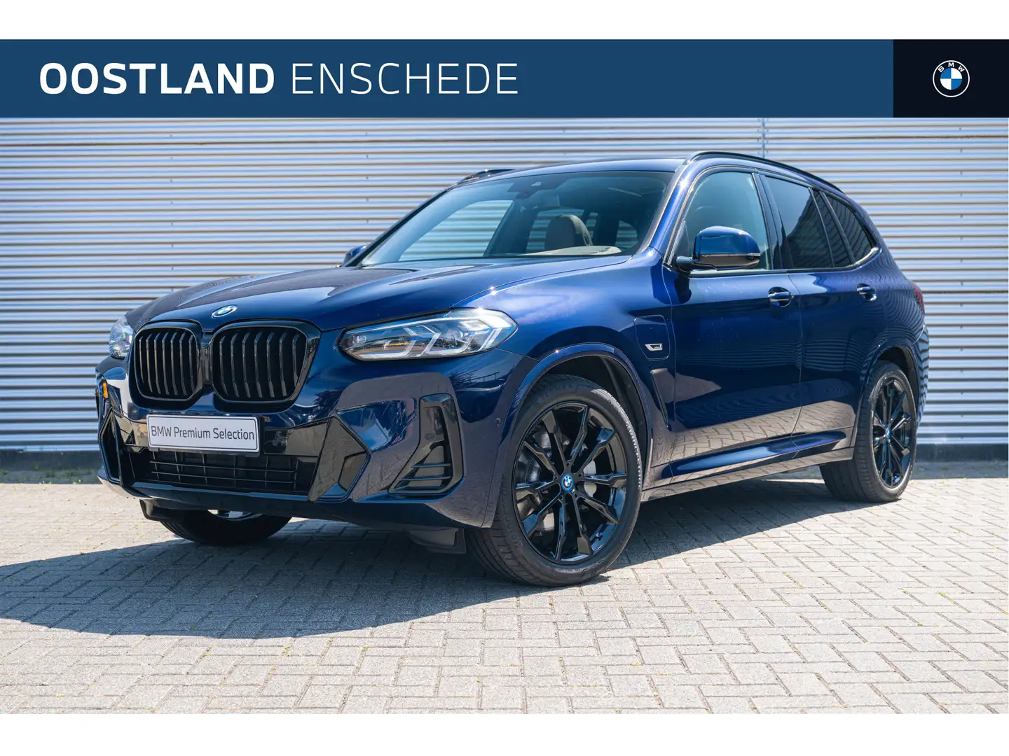 BMW X3 xDrive30e High Executive M Sport Automaat / Panora Blauw - 1