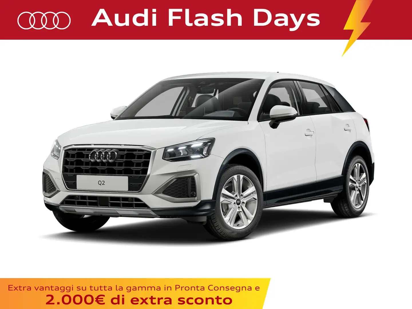 Audi Q2 35 1.5 tfsi business advanced s-tronic Bianco - 1