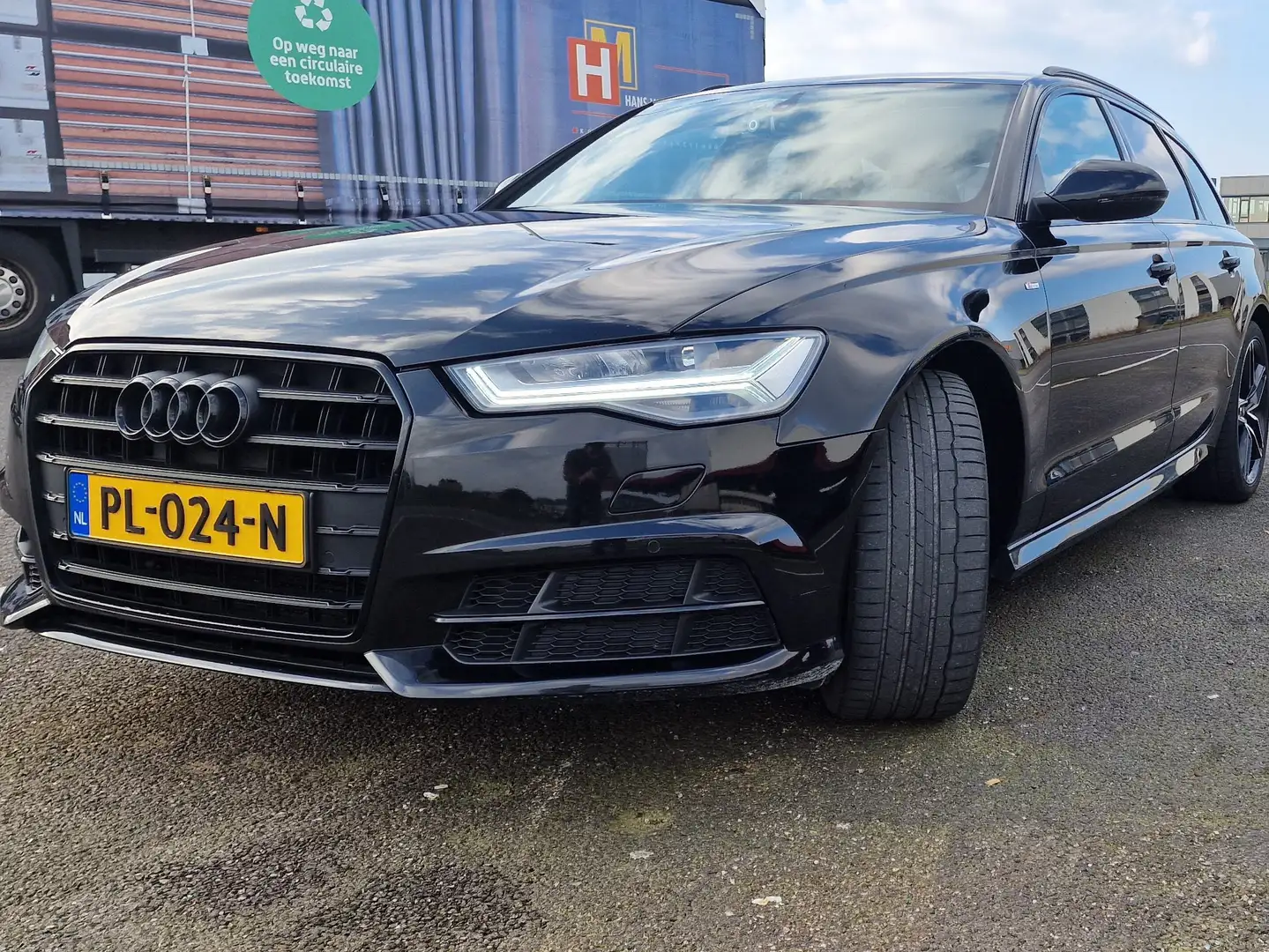 Audi A6 A6 1.8 TFSI S line Edition Zwart - 1