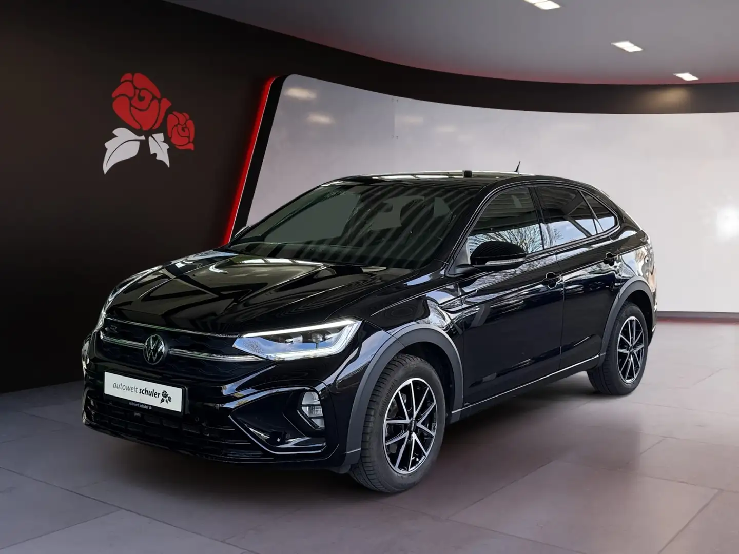 Volkswagen Taigo 1,0 TSI DSG R-Line Pano Navi Schwarz - 2