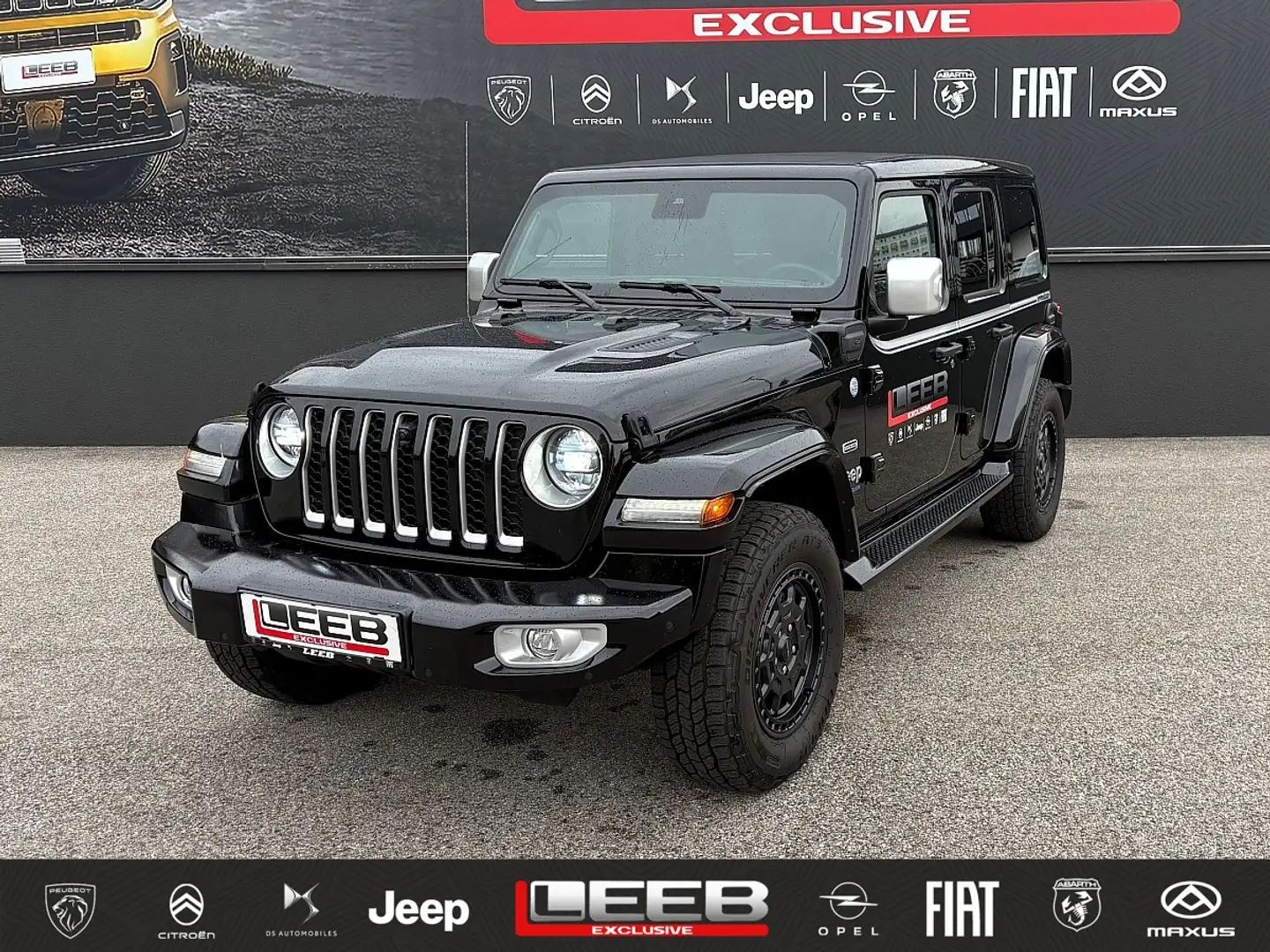 Jeep Wrangler Sahara 2.0 PHEV 380 PS AT 4xe - IRMSCHER Editio... Schwarz - 1