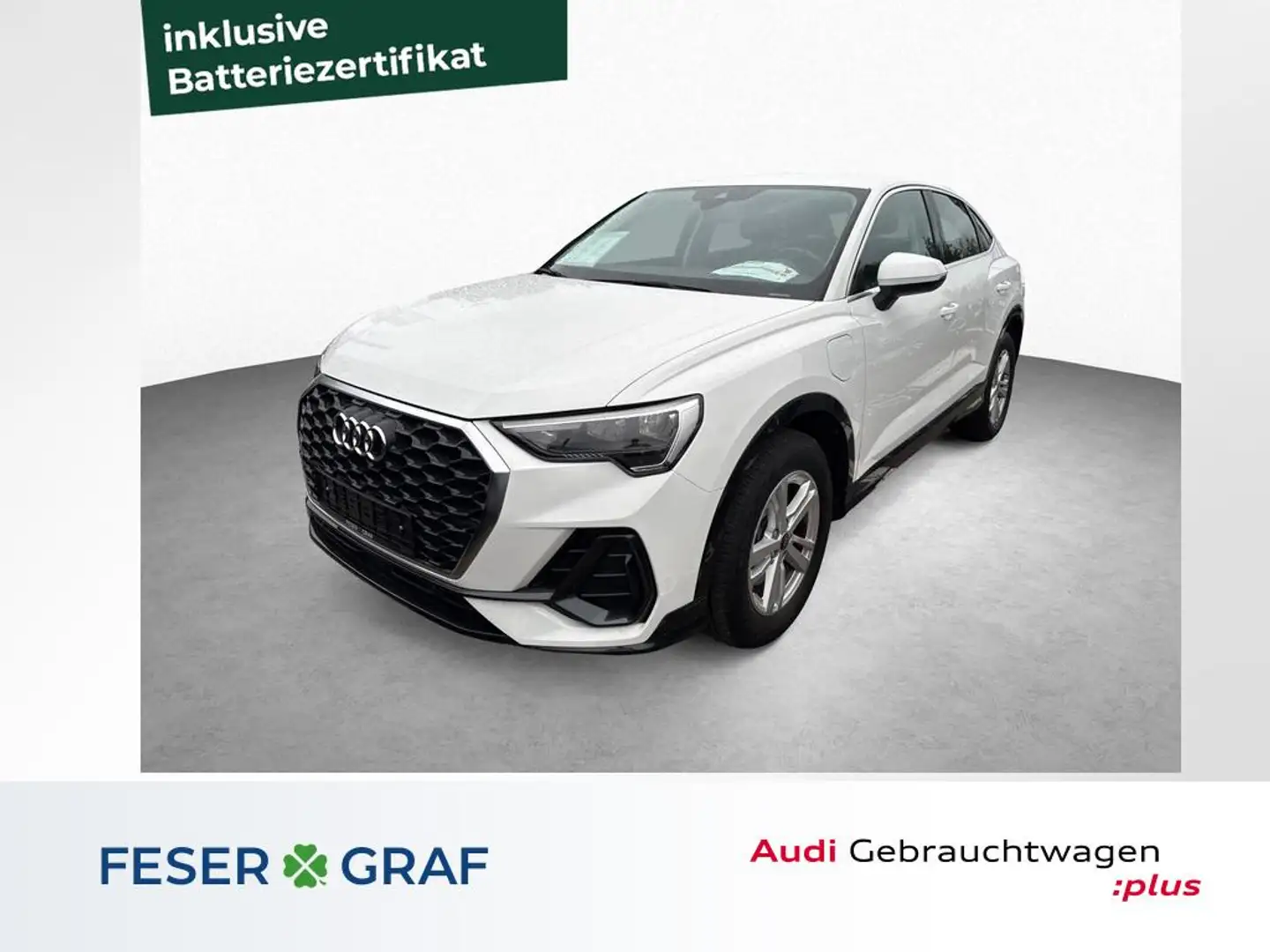 Audi Q3 Sportback 45 TFSI e S tr. LED-Navi-PDC-SHZ Weiß - 1
