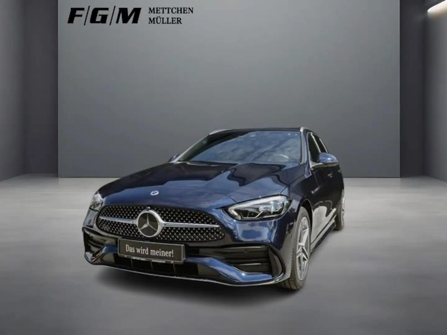 Mercedes-Benz C 300 T e AMG Line HUD|TWA|360|Sitzhz|Distronic Blau - 1