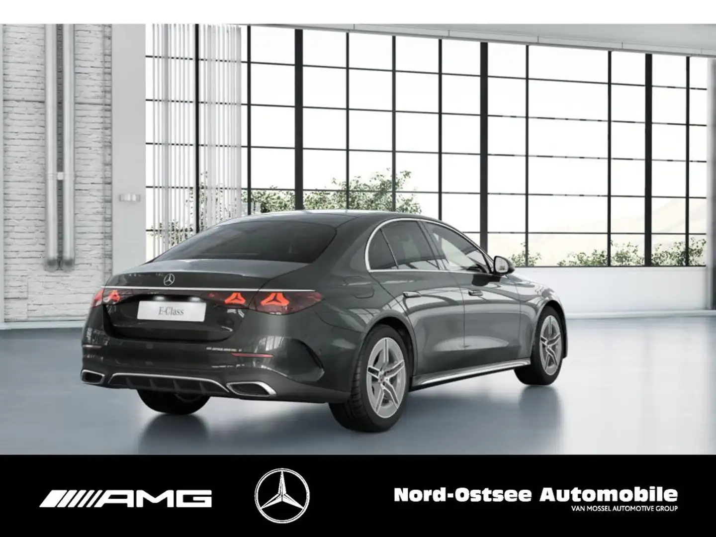 Mercedes-Benz E 200 AMG ADV. AIRMATIC HINTERACHSLENKUNG Grau - 2
