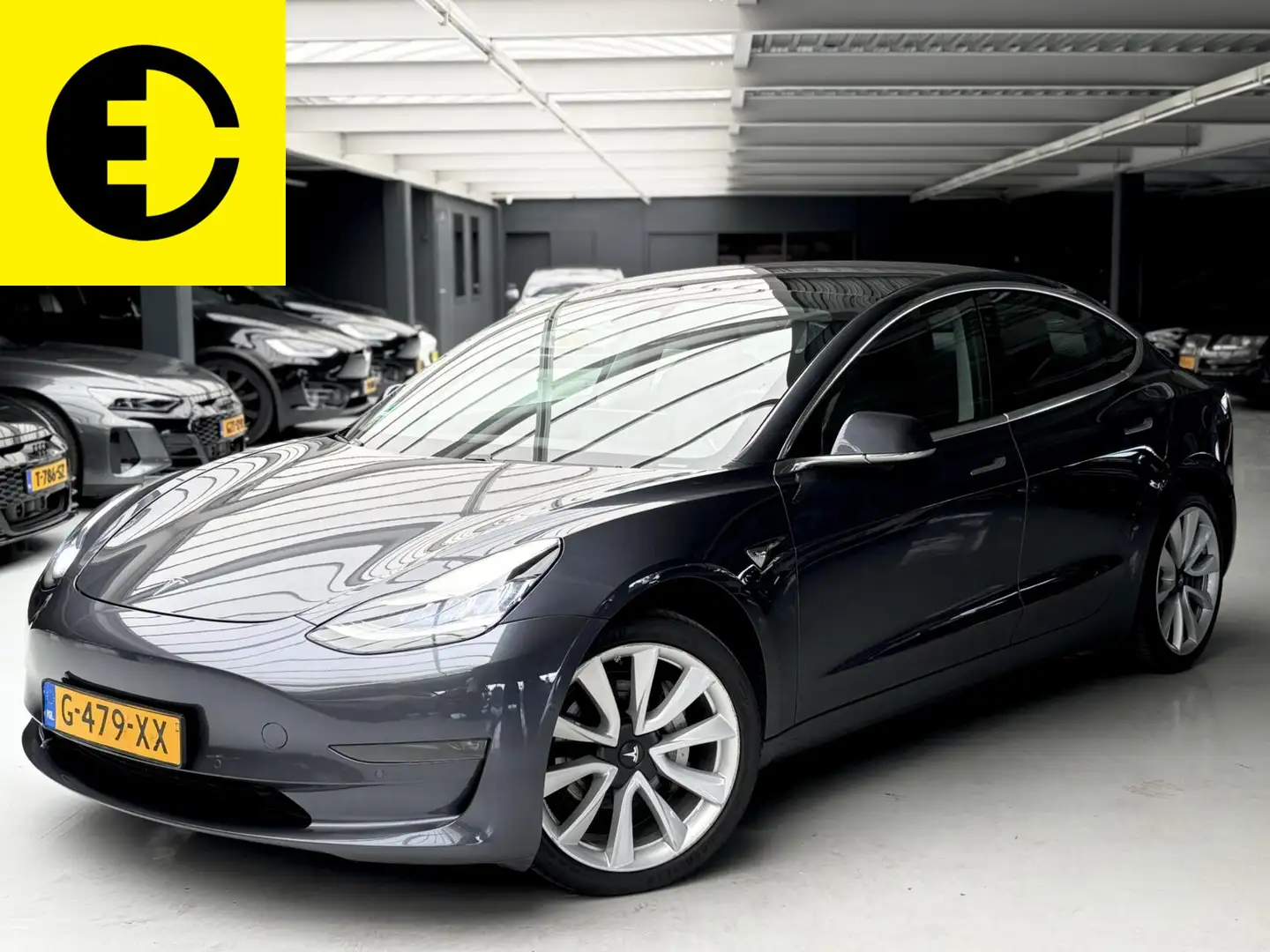 Tesla Model 3 Long Range AWD 75 kWh | Premium Audio | Pano | Sto Grigio - 1