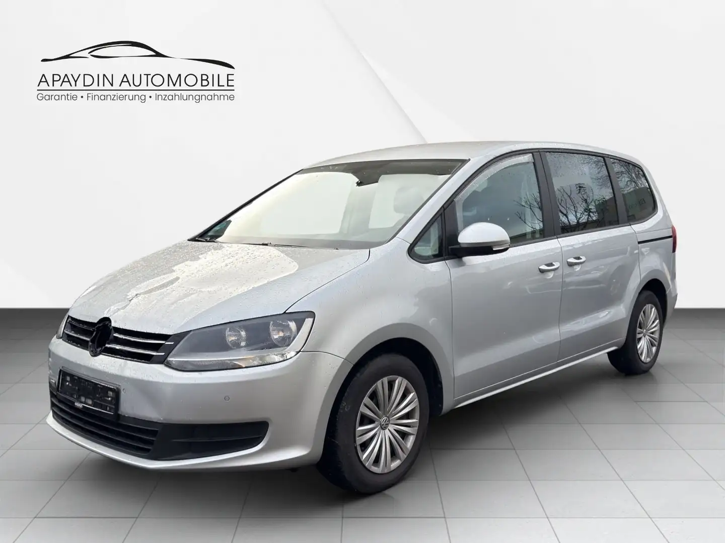 Volkswagen Sharan 1.4 TSI Trendline NAVI/PDC/LED/7-SITZER Argent - 1