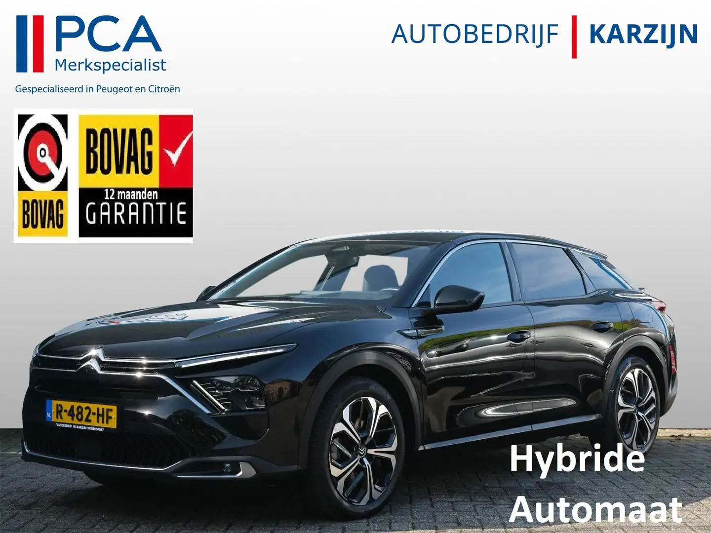 Citroen C5 X 1.6 Plug-in Hybrid Shine Zwart - 1