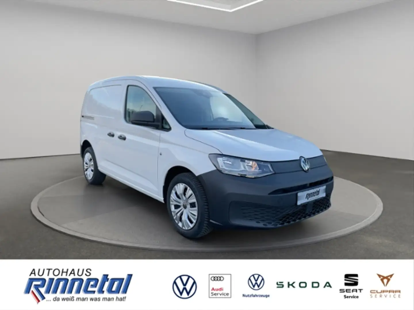 Volkswagen Caddy Cargo 1,5 l TSI EU6 85 kW KR KLIMA+AHZV+WINTERPAK Blanc - 2