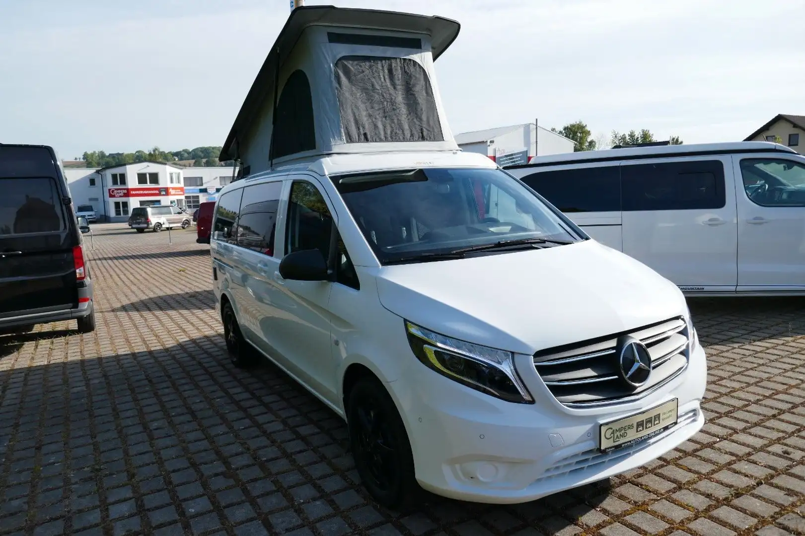Mercedes-Benz Vito Pössl Vanstar 119 CDI Pro 4x4 lang/Navi/Sihz/Alu Blanc - 2