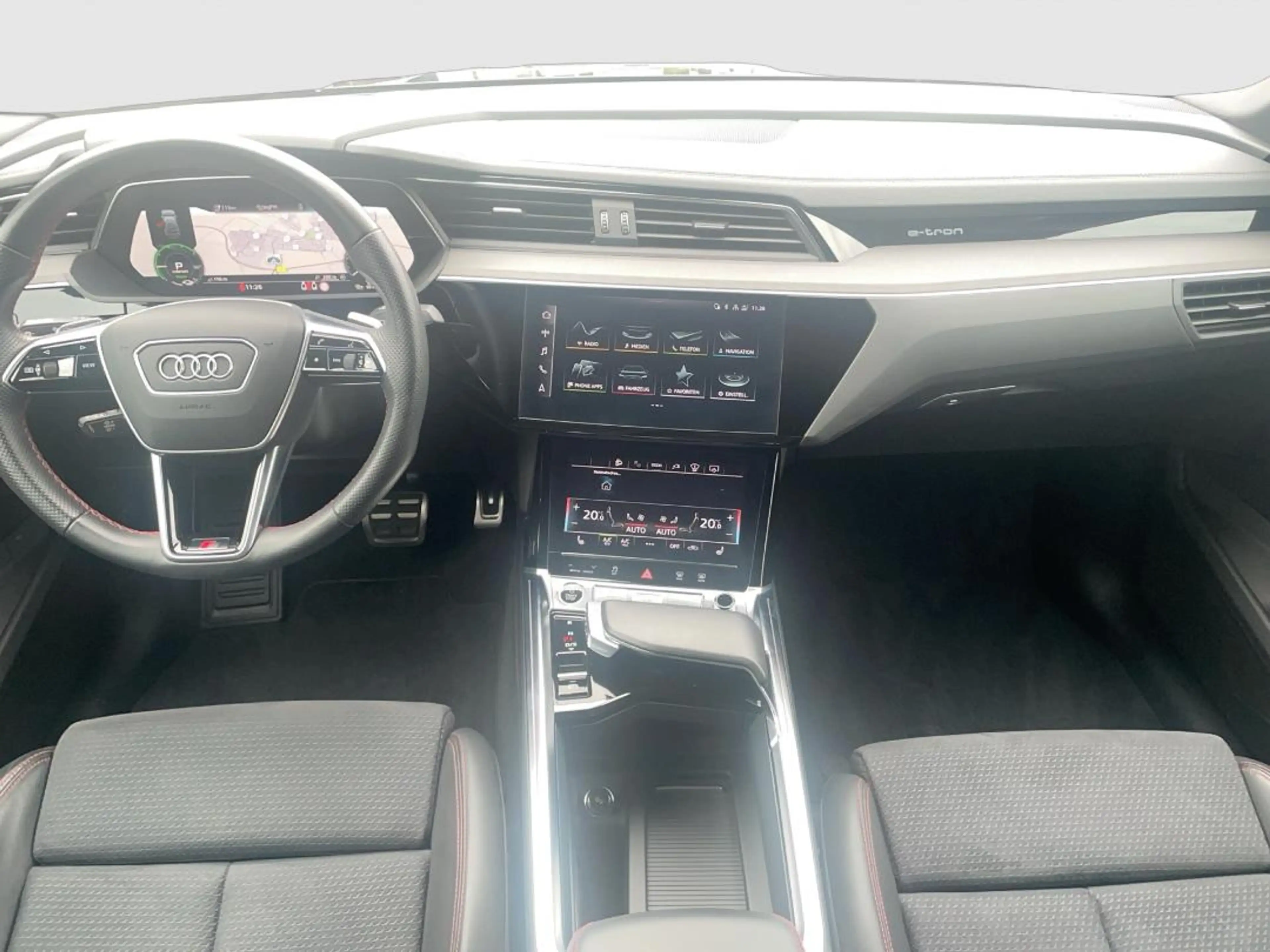 Audi Q8 e-tron S line 55QUATTRO|HuD|BLACK|PANO|MATRIX|360° — photo 11