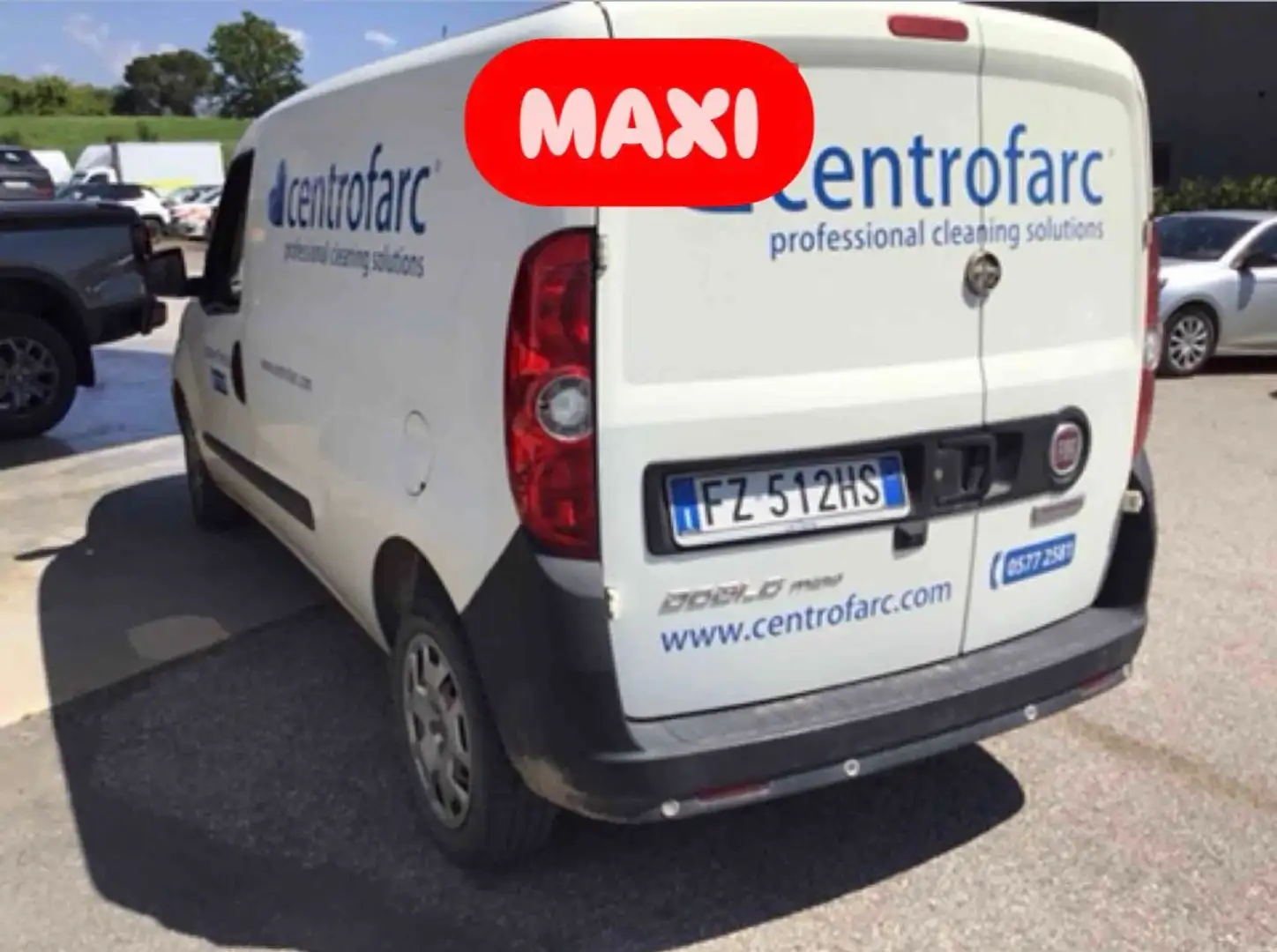 Fiat Doblo MAXI 1.6mjt 105cv FURGONE Wit - 2