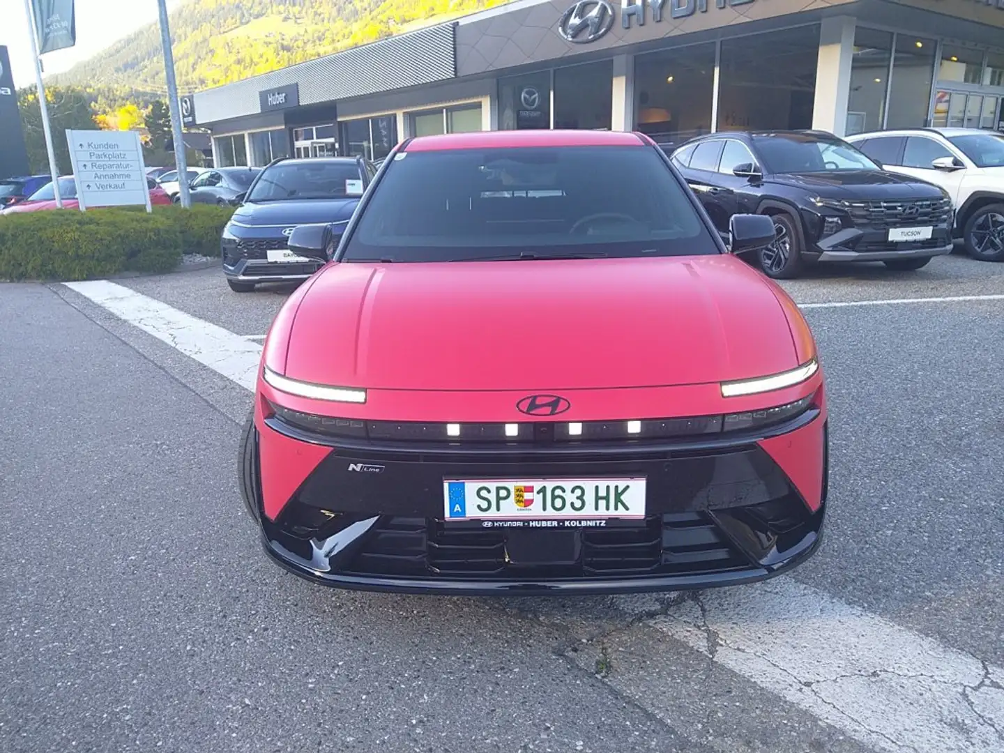 Hyundai IONIQ 3 N LINE EVO 61 kWh EV und Sitz Paket Rot - 2