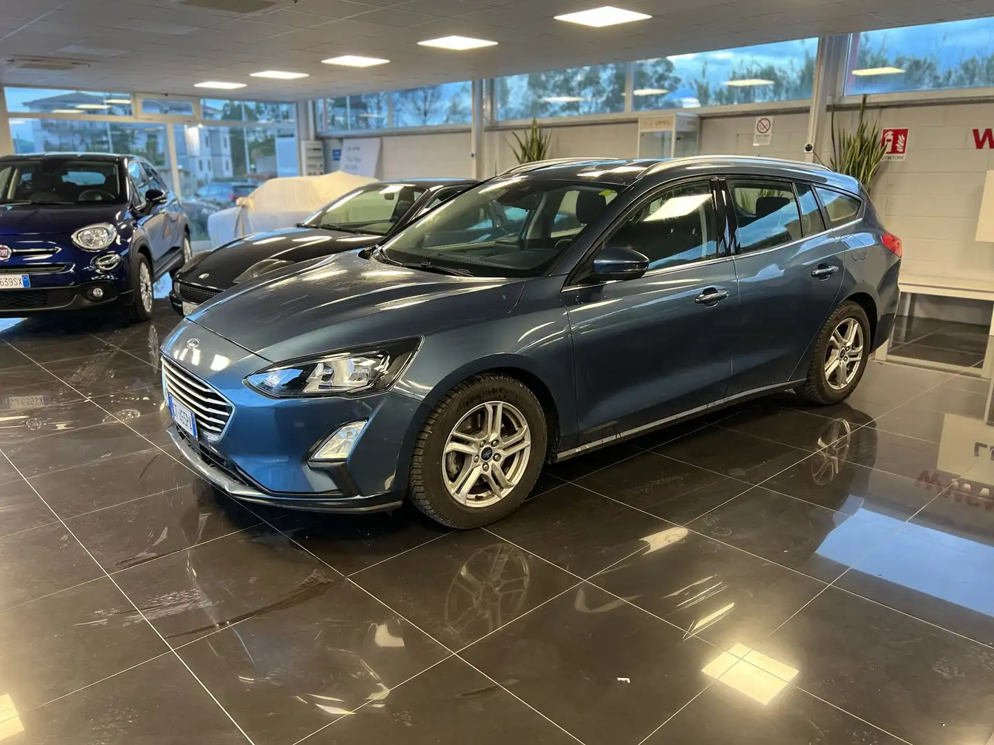 Ford Focus Focus SW 1.5 ecoblue Business s Bleu - 1