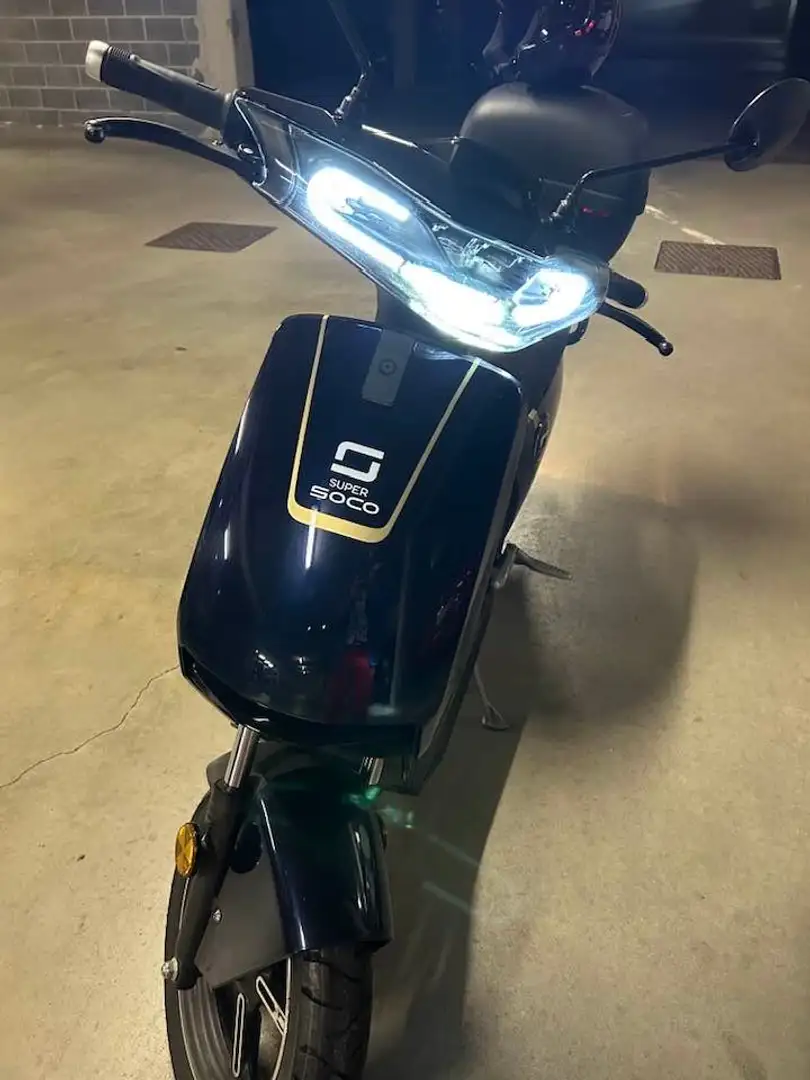 Super Soco CUX Electrique Bleu - 1