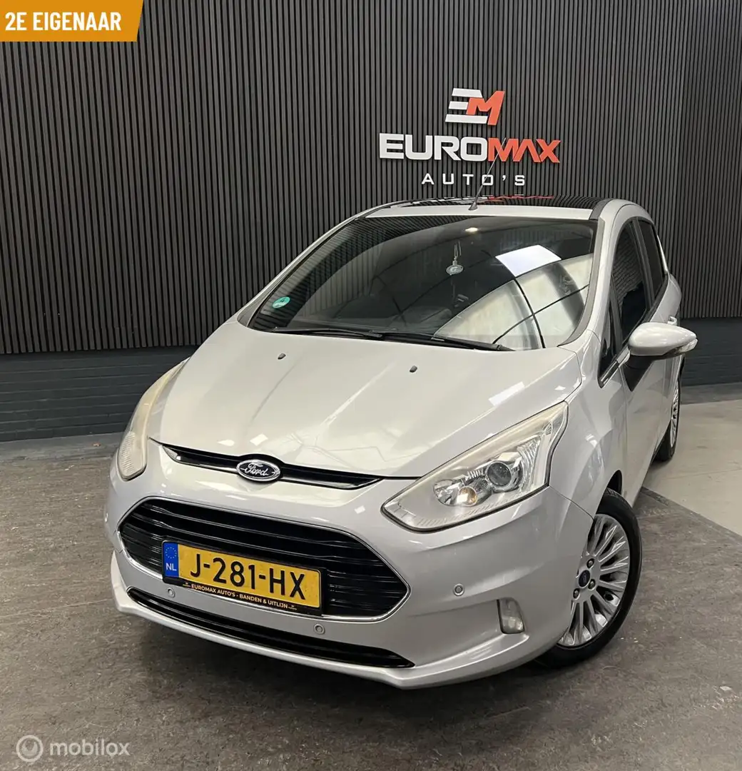 Ford B-Max 1.0 EcoBoost Titanium 2e eig - Distr verv - Airco Gris - 1