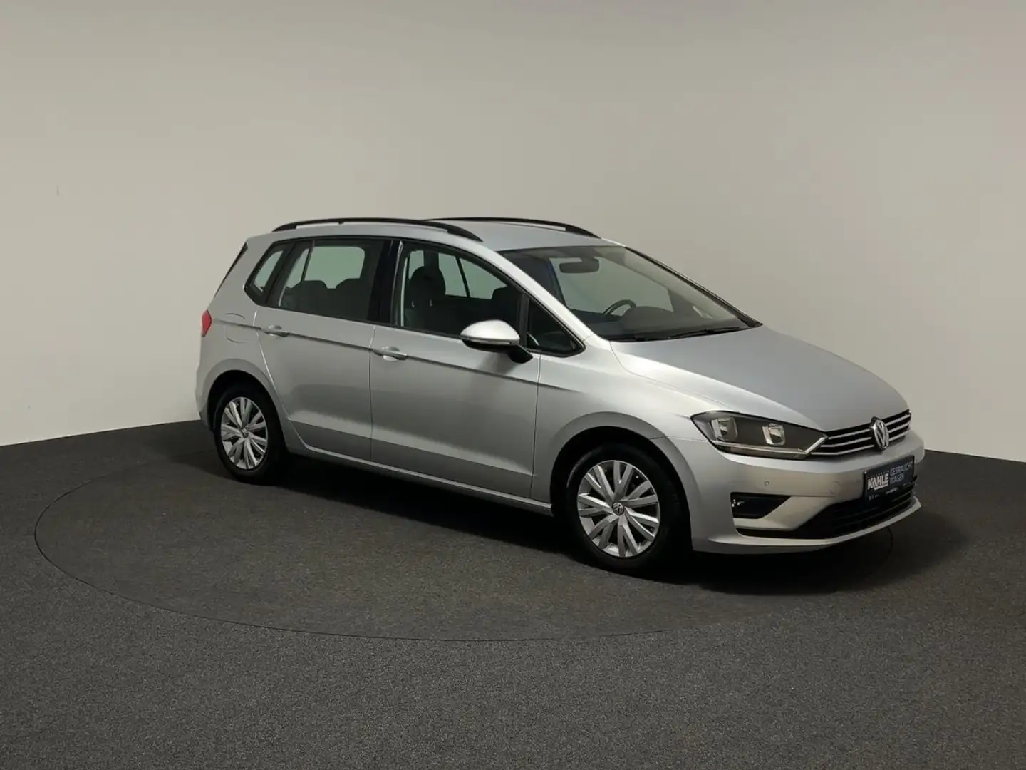 Volkswagen Golf Sportsvan VII 1.2 TSI Comfortline Climatic beh. Frontscheibe Silber - 2