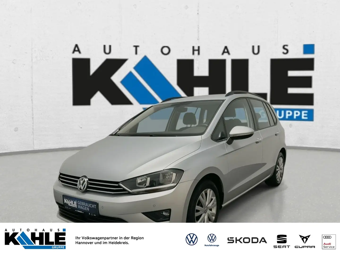 Volkswagen Golf Sportsvan VII 1.2 TSI Comfortline Climatic beh. Frontscheibe Silber - 1