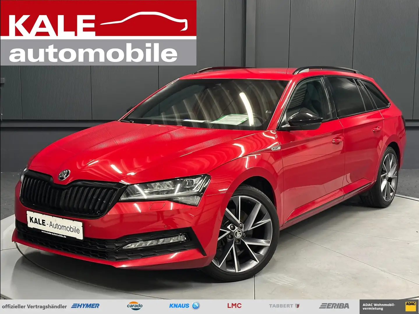Skoda Superb Combi Sportline *200PS*19Zoll*Standhzg*AHK*Skisack Czerwony - 1