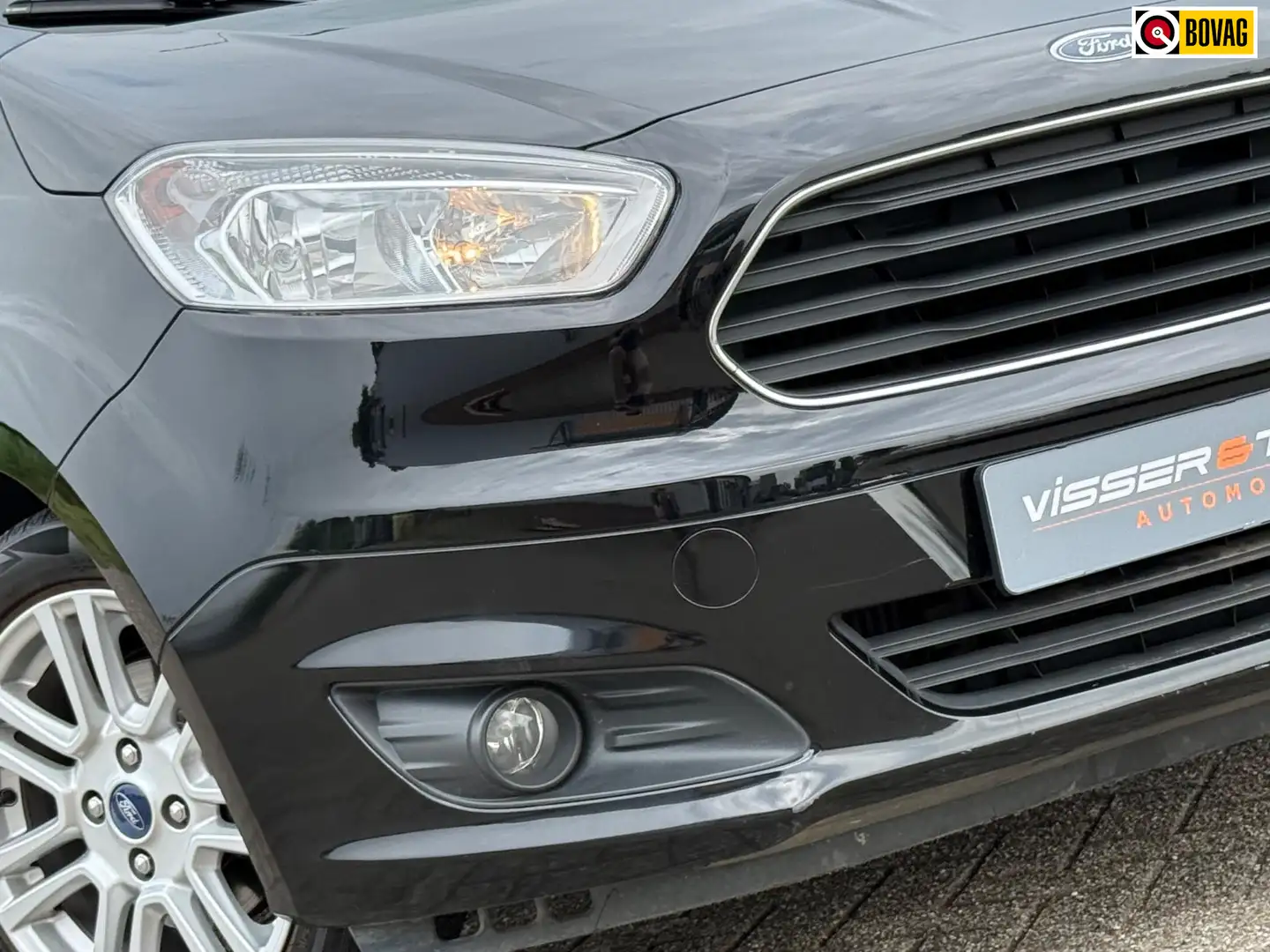 Ford Tourneo Courier 1.0 Titanium - Panther Black - Navigatie/LMV/Clima Zwart - 1