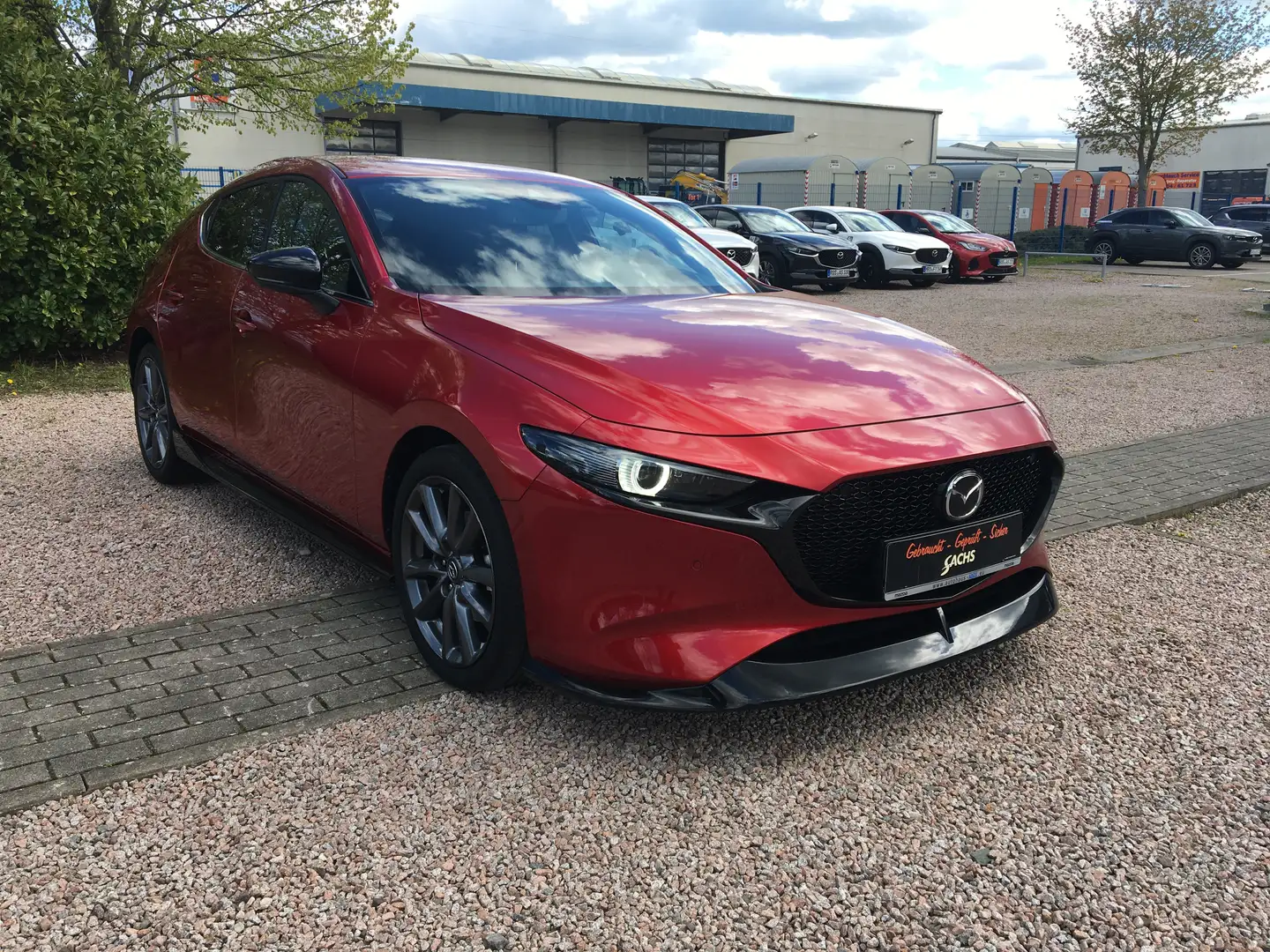 Mazda 3 Selection Sportliche Anbauteile Red - 2